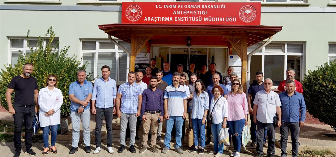 A TRAINING ON “INTEGRATED MANAGEMENT IN PISTACHIOS AND ALMONDS” ORGANIZED IN GAZIANTEP 