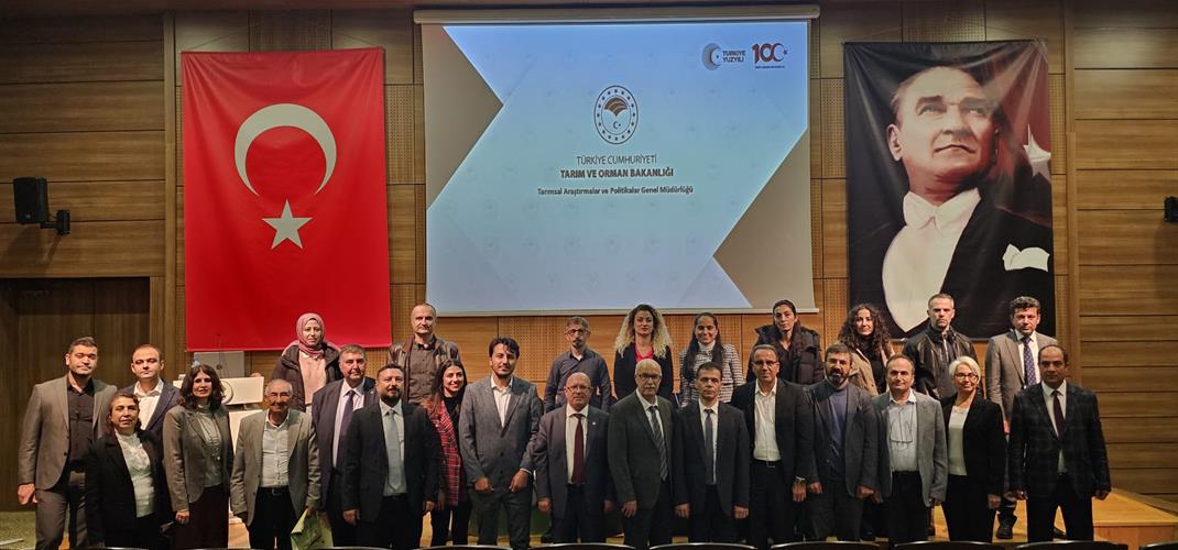 PISTACHIO 2024 PANEL AND CLOSURE MEETING OF THE “GAP İLE FISTIK GİBİ” PROJECT HELD IN GAZIANTEP