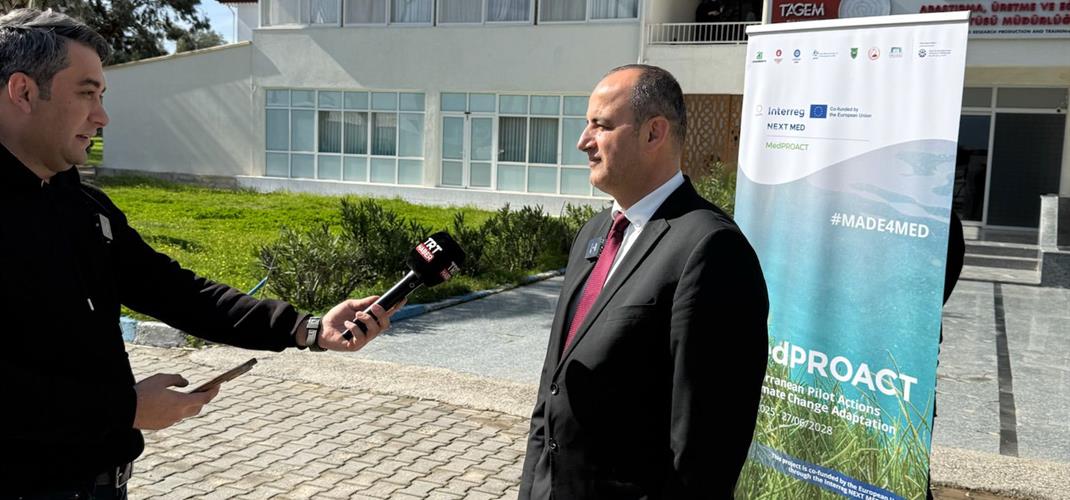 MedPROACT Projesi Basın Konferansı ve İklim Değişimine Uyum Toplantısı Demre'de Gerçekleşti