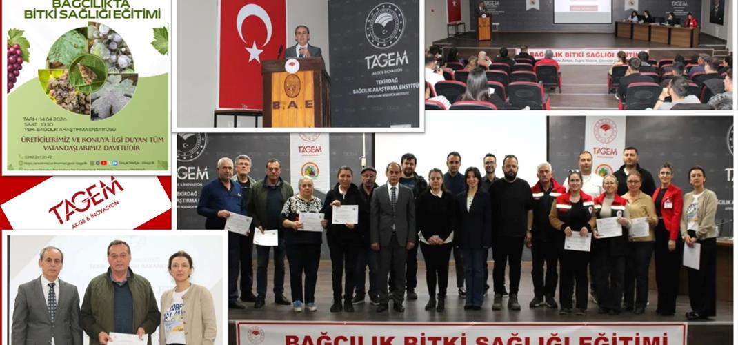 Bağcılıkta Bitki Sağlığı Eğitimi 