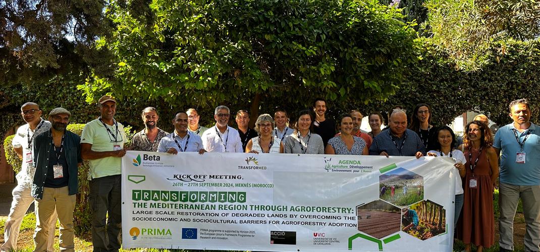  AB-PRIMA Agroforesty projesi “TRANSFORMED” in açılış toplantısı 