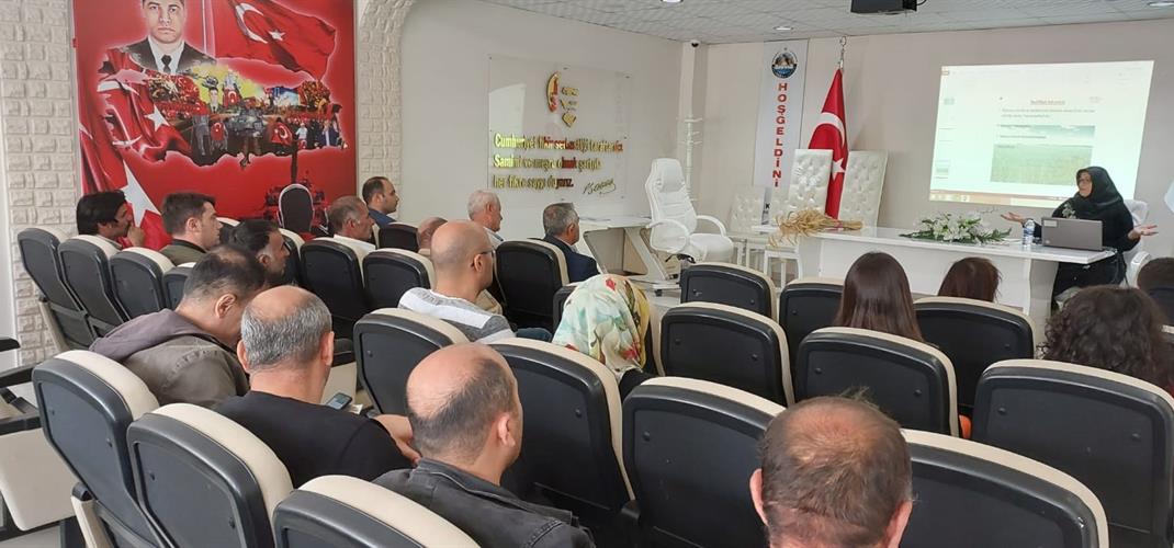 Triticale Promotion Meeting in Akçadağ District Of Malatya Province