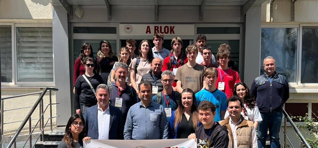 ERASMUS BELÇİKA ÖĞRENCİLERİ VE MERSİN TEKNİK LİSE ÖĞRENCİLERİNİN ENSTİTÜMÜZE ZİYARETİ,  22 Nisan 2026