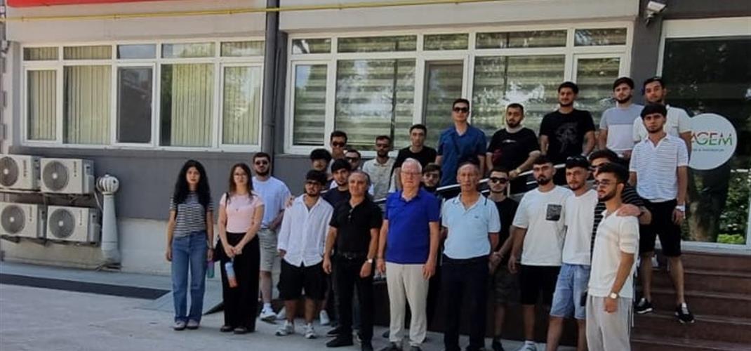 Azerbaycan Devlet Tarım Üniversitesi öğrencileri Entitümüzü ziyaret etti.