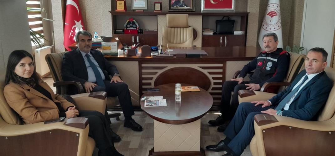 Türk Şeker Genel Müdürü Sayın Dr. Muhiddin ŞAHİN Enstitümüzü Ziyareti