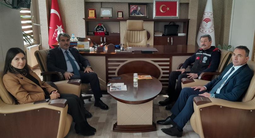 Türk Şeker Genel Müdürü Sayın Dr. Muhiddin ŞAHİN Enstitümüzü Ziyareti