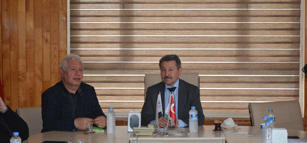 Çukurova Üniversitesi Toprak Bölümü Öğretim Üyesi Prof. Dr. İbrahim ORTAŞ’ın Enstitümüze Ziyareti