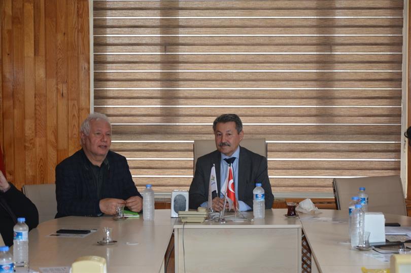 Çukurova Üniversitesi Toprak Bölümü Öğretim Üyesi Prof. Dr. İbrahim ORTAŞ’ın Enstitümüze Ziyareti