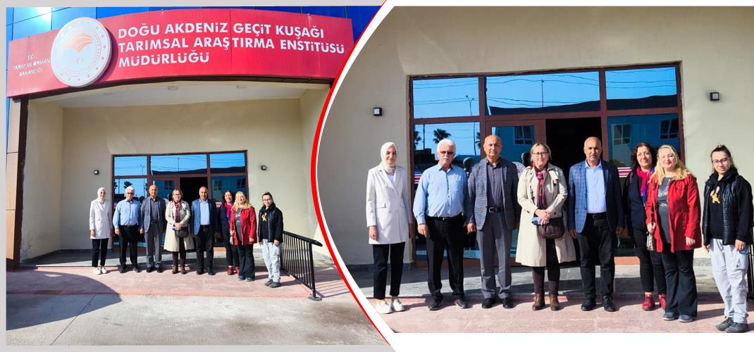 Gaziantep Büyükşehir Belediyesi Botanik Bahçesi Müdürlüğünden Enstitümüze Ziyaret