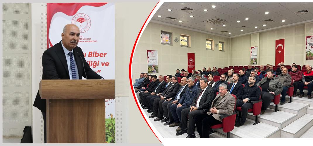 Kırmızıbiber Yetiştiriciliği ve Sorunları Paneli Düzenlendi