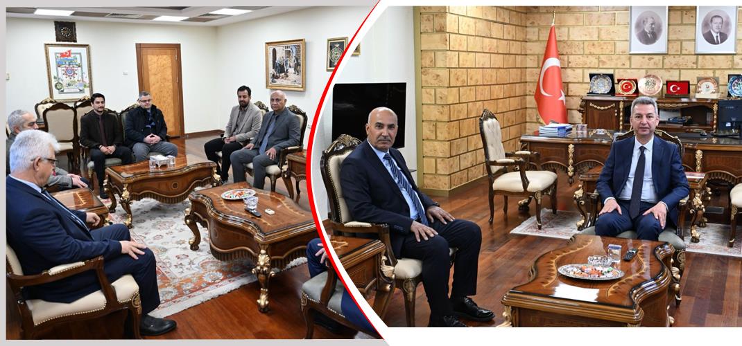 KSÜ Rektörü Okumuş’a Ziyaret…