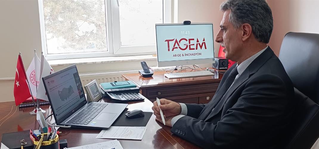 TAGEM KOORDİNASYON TOPLANTISINDA  ENSTİTÜ MÜDÜRÜMÜZ KURUMUMUZU TANITTI