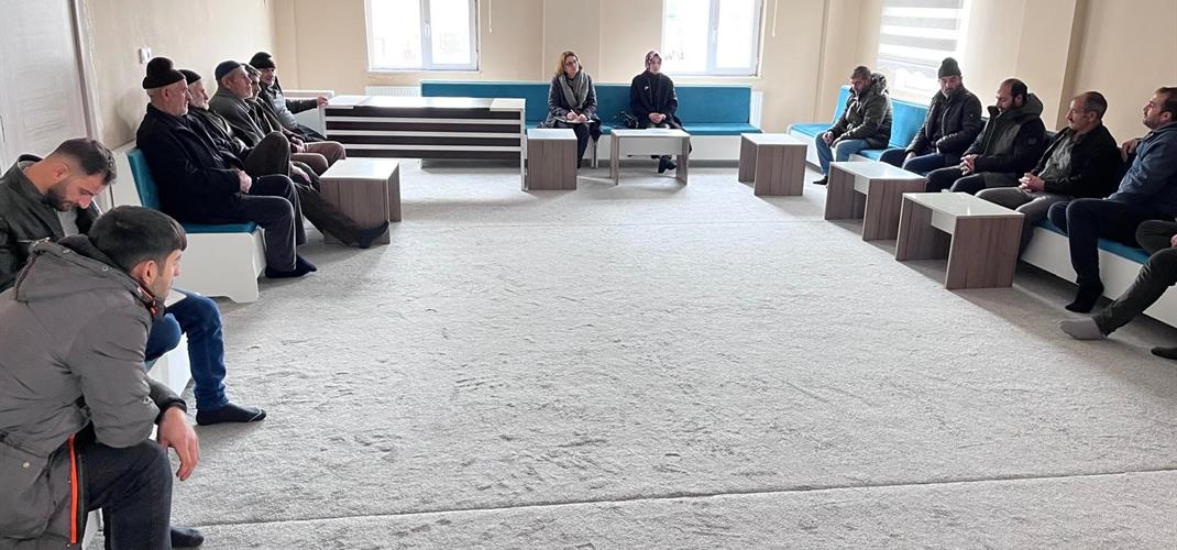 SÖĞÜTLÜ MAHALLESİNDE PATATES ÜRETİMİNE YÖNELİK ÇİFTÇİ TOPLANTISI DÜZENLENDİ