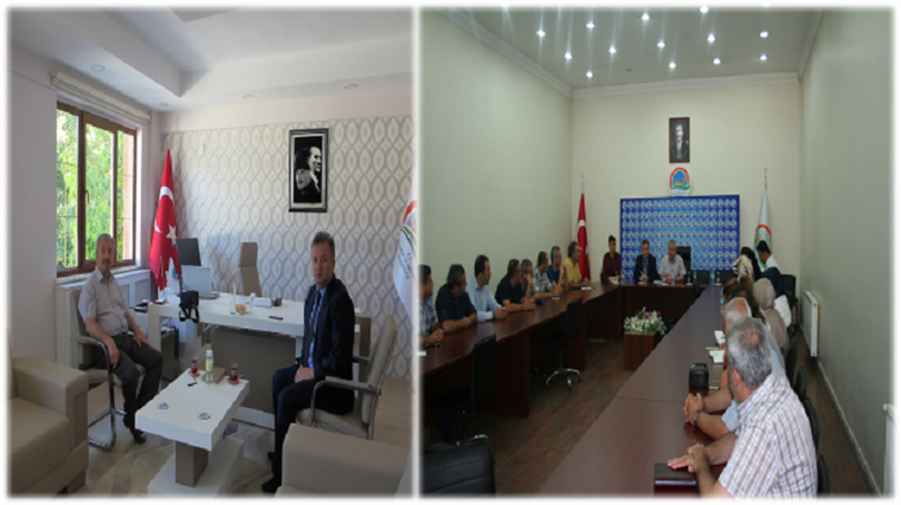 General Directorate of Agricultural Research and Policies, Head of Department of Fisheries Research Ali AYAR visited our Institute. During his visit, he had an informative speech with researchers