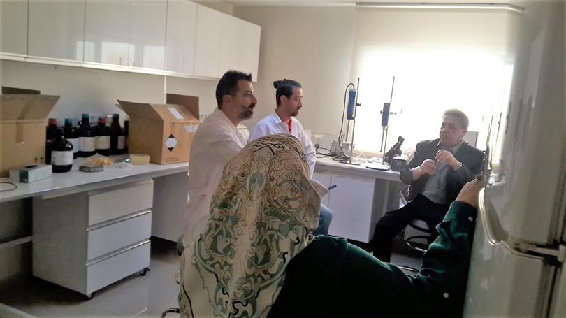 Laboratory studies of the project titled "Obtaining Silk Protein Series from Waste Water and Cocoon Traps in Silk Production Facilities and its Economic Evaluation" continued at our Institute, including the weekend.