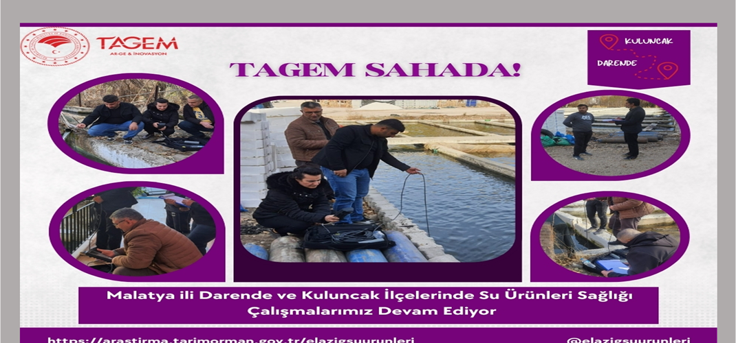 TAGEM HER YERDE! MALATYA DARENDE VE KULUNCAK İLÇELERİNDE ÇALIŞMALARIMIZ DEVAM EDİYOR..