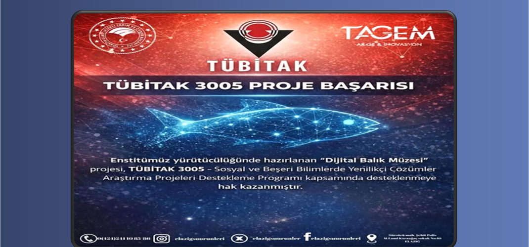 TÜBİTAK 3005 PROJE BAŞARISI!