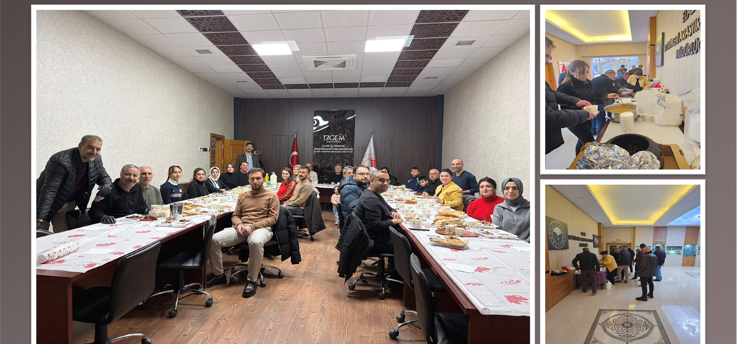 Kurumumuzda geleneksel iftar programı gerçekleştirdik.