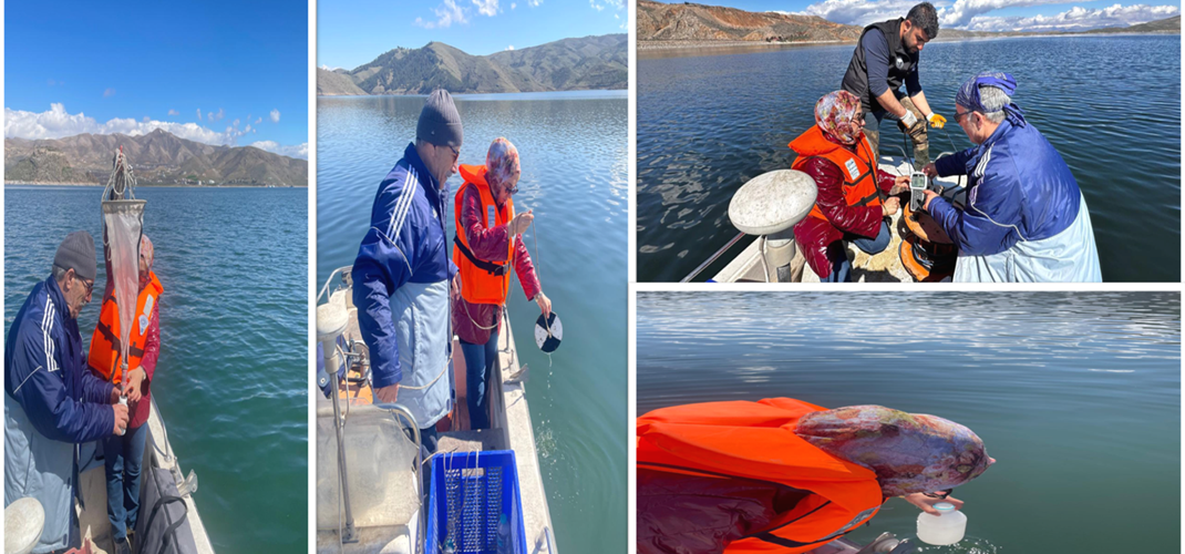 “Keban Baraj Gölü 3. ve 6. Bölgede Su Kalitesi Parametrelerinin Derinliğe Bağlı Değişiminin Aylık Olarak İzlenmesi” İsimli Projemizin Arazi Çalışmaları Devam Ediyor