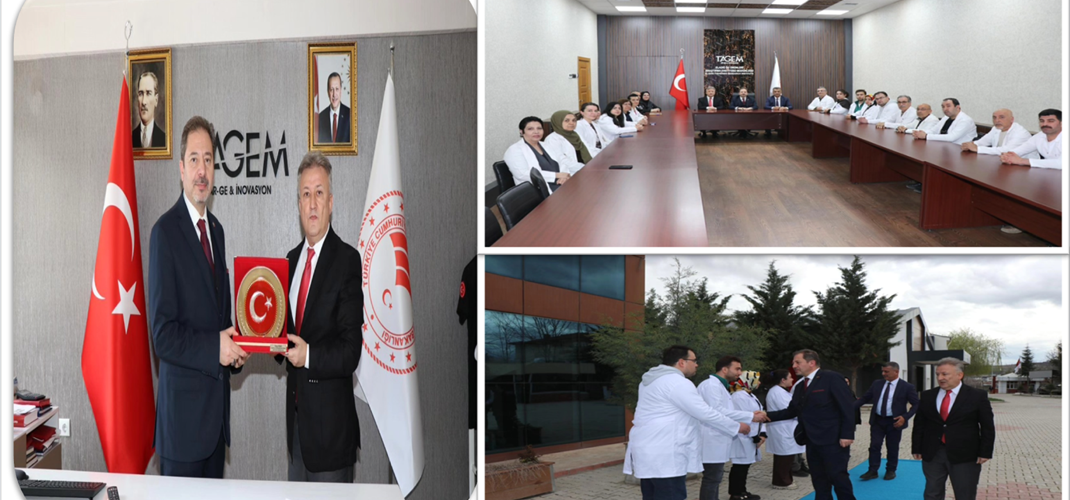 Tarımsal Araştırmalar ve Politikalar Genel Müdürümüz Sayın Dr. Mustafa Altuğ ATALAY Enstitümüzü ziyaret etti.