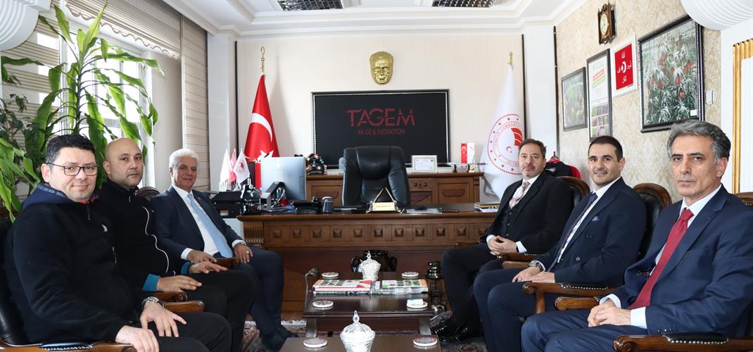 Tagem Genel Müdürümüzün Enstitümüze Ziyareti