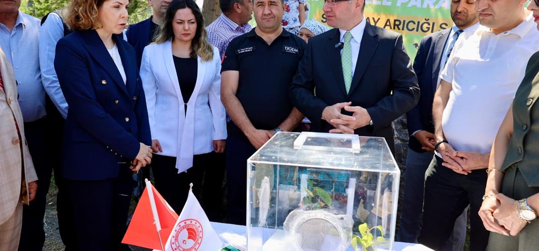 Samuray Arıcığı Salımı Keşap’ta Gerçekleştirildi!