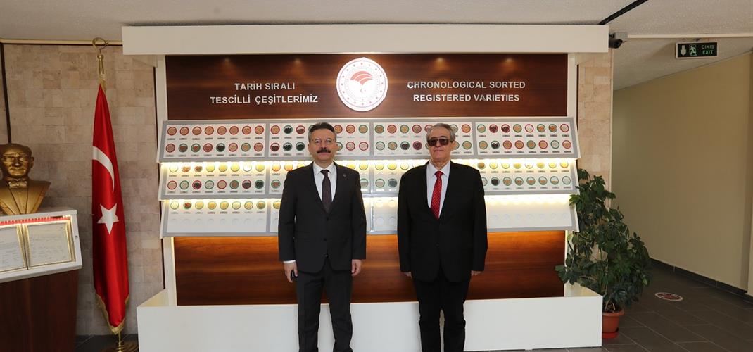 Eskişehir Valisi Sayın Hüseyin AKSOY'un Enstitümüzü Ziyareti