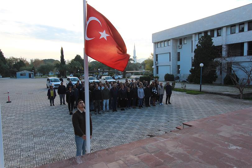 Kurumumuzda 10 Kasım Atatürk’ü Anma Töreni Gerçekleştirildi