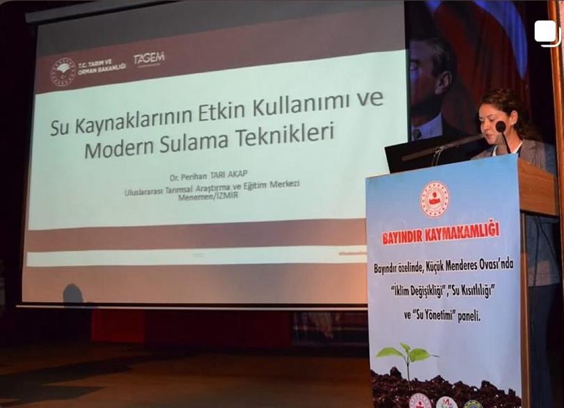 Küçük Menderes Ovası’nda Su Yönetimi ve İklim Değişikliği Paneli Gerçekleştirildi