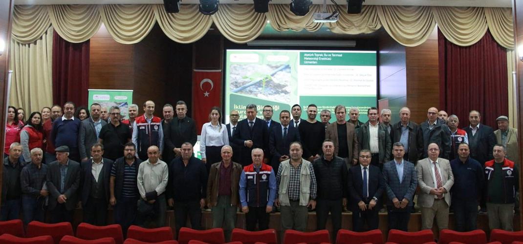 İklim Değişikliği ve Kuraklık Paneline Katılım Sağladık