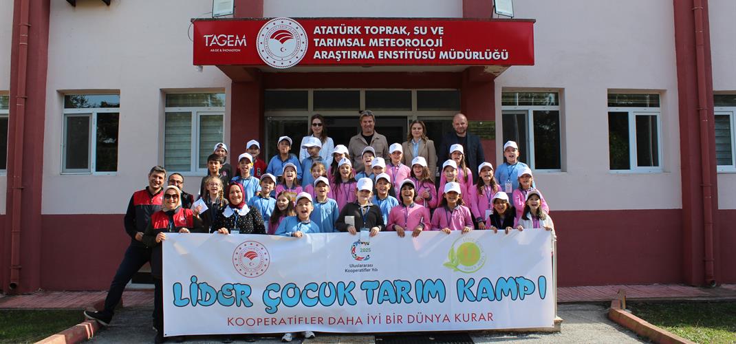 "Lider Çocuk Tarım Kampı" Kapsamında Öğrencileri Ağırladık