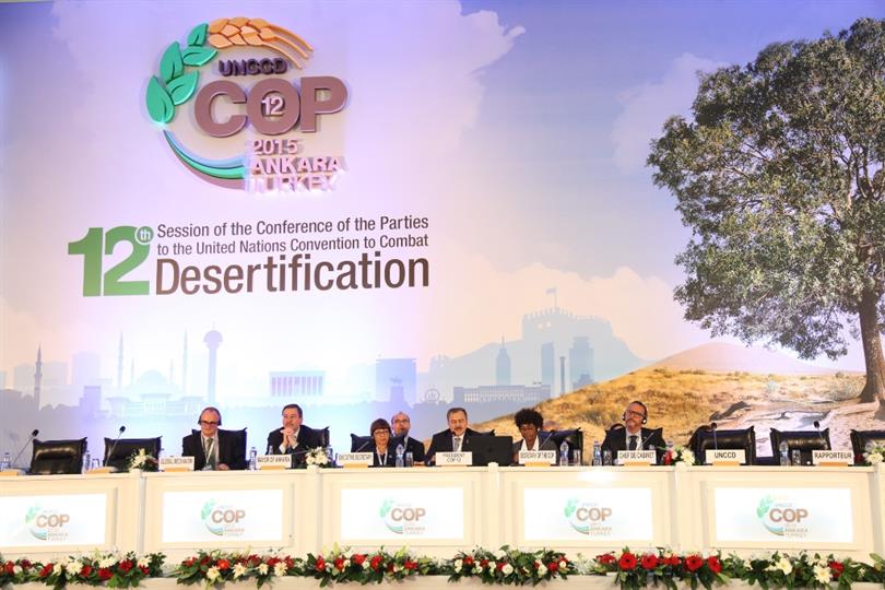 United Nations Convention to Combat Desertification (UNCCD) 12nd Conference Of Parties (COP12) (November 9, 2015)