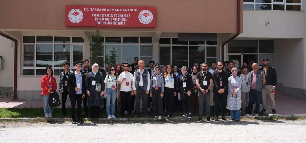 İklim Liderliği Programı Kapsamında Enstitümüz Karapınar Yerleşkesinde Eğitim ve Teknik Gezi Yapıldı