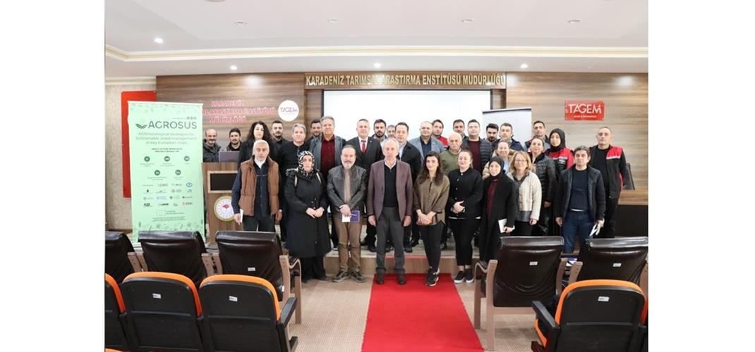 Avrupa Birliği - AGROSUS Projesi Birinci Birlikte Doğrulama Çalıştayı Enstitümüz ev sahipliğinde gerçekleştirildi. 