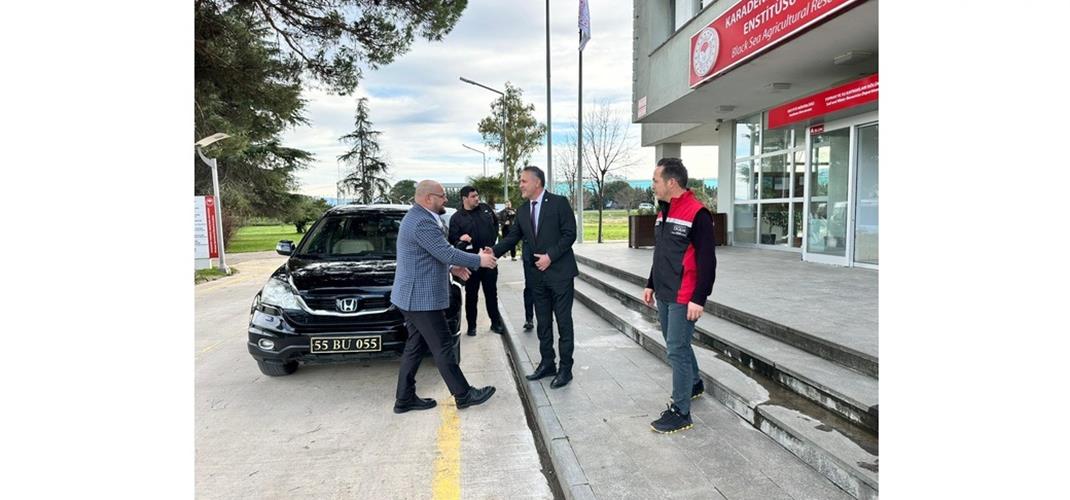 Atakum Belediye Başkanı’ndan Enstitümüze ziyaret!