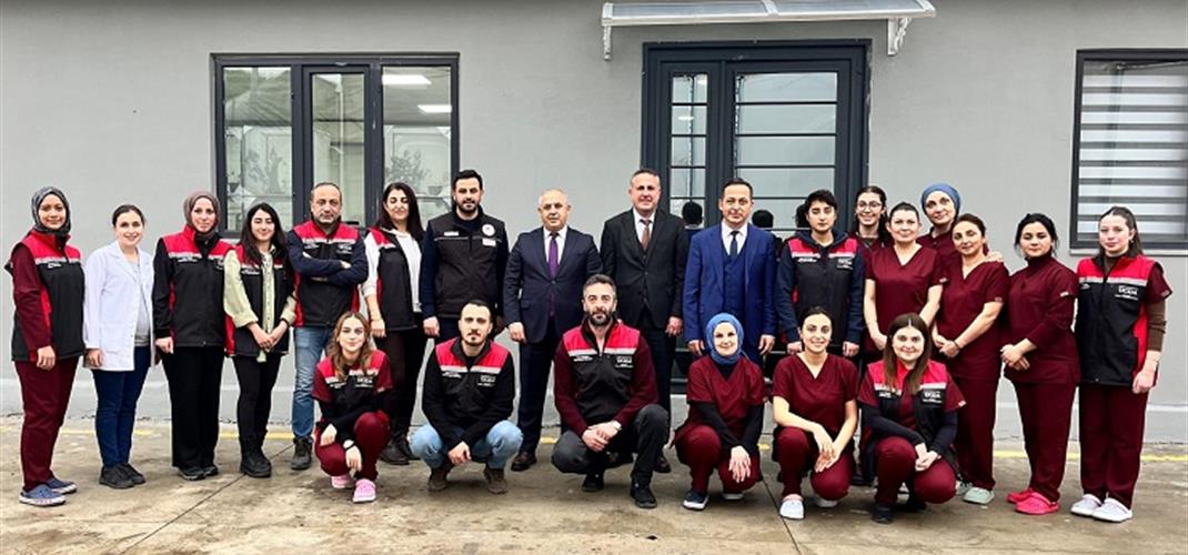 Samsun Vali Yardımcısı Sayın Mehmet Fikret Çavuş'tan Enstitümüze ziyaret.