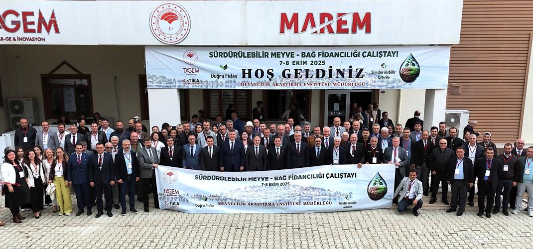 Sürdürülebilir Meyve-Bağ Fidancılığı Çalıştayı