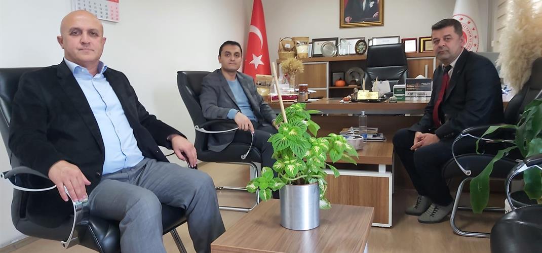 Arifiye ilçesi Kaymakamı Sayın Ahmet Can PINAR Enstitümüze iadei ziyareti