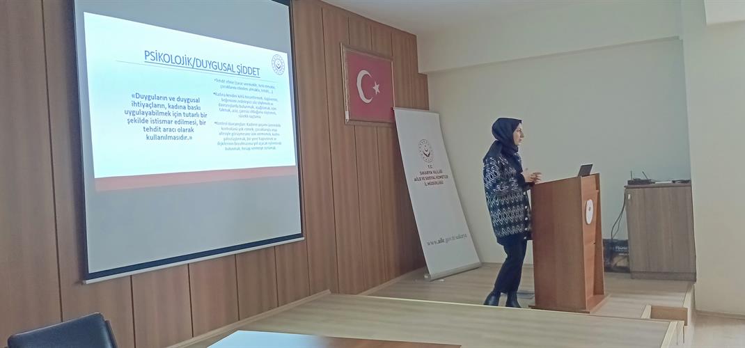 Kadına Yönelik Şiddete Karşı Mücadele Semineri