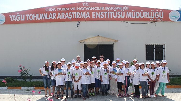 4th Class Students visited our Institution within the scope of the program "Leader Child Agriculture Camp"