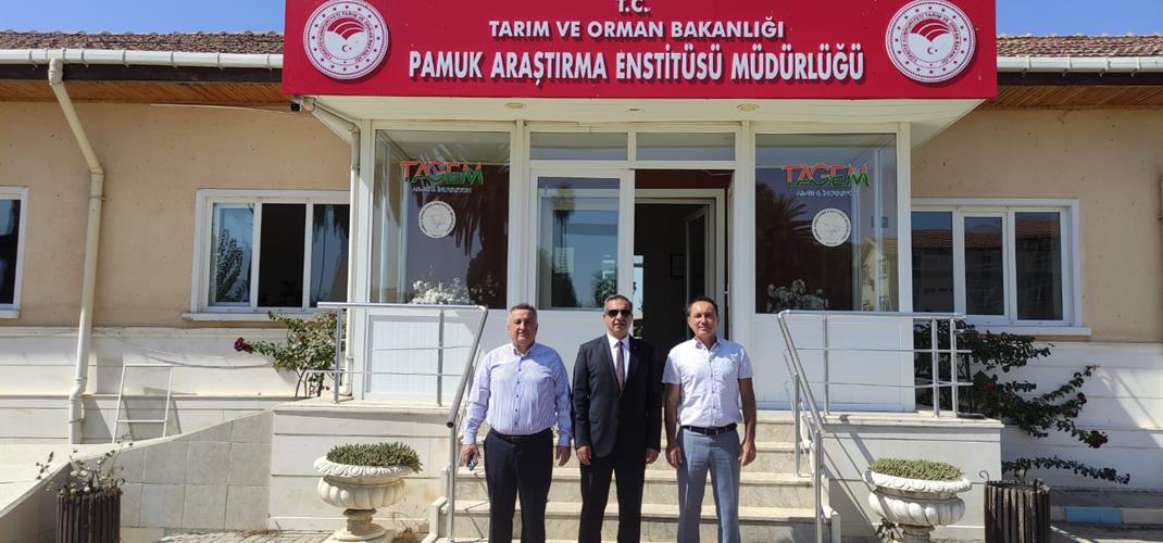 ​Aydın İl Tarım ve Orman Müdürü Ayhan TEMİZ Enstitümüzü ziyaret etti. 