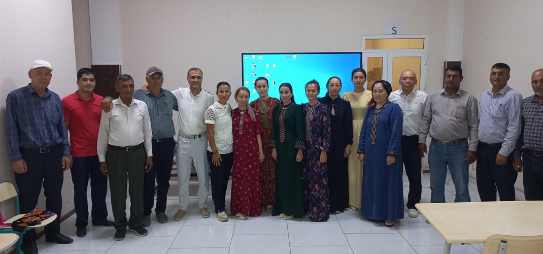 "Sürdürülebilir ve İklime Dayanıklı Pamuk Üretimi için Teknolojik Yenilik ve Araştırma Kapasitelerinin Güçlendirmesine Yönelik Teknik Destek’ isimli proje kapsamında 10-16.08.2025 tarihlerinde Türkmenistan'da teknik eğitim verildi