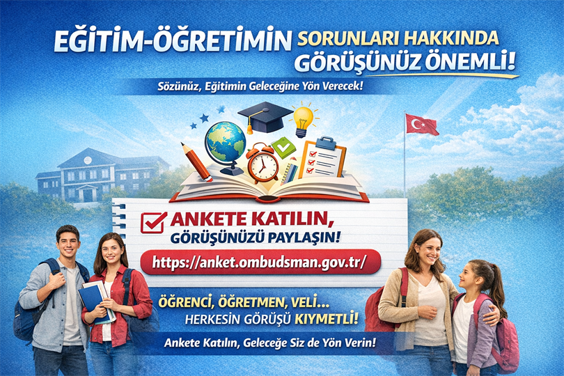 Eğitimde söz sırası sizde!