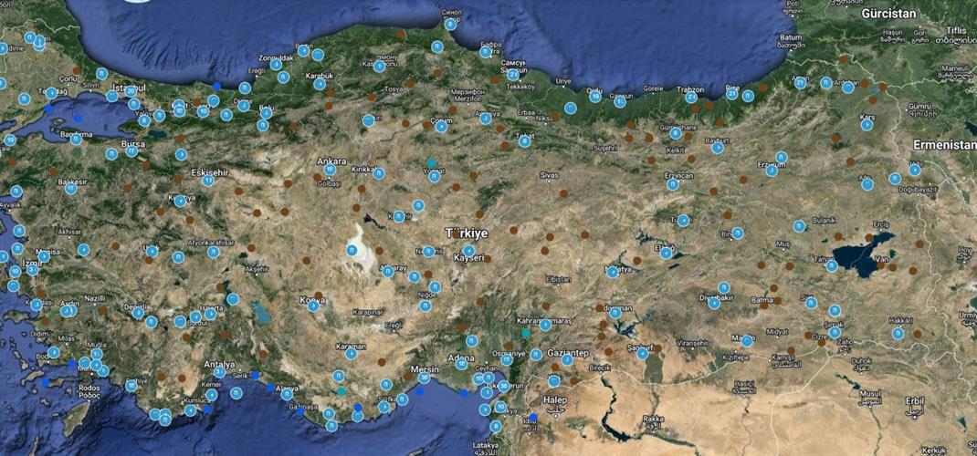 Türkiye Ulusal İstilacı Yabancı Türler Veri ve Bilgi Sistemi Oluşturuldu