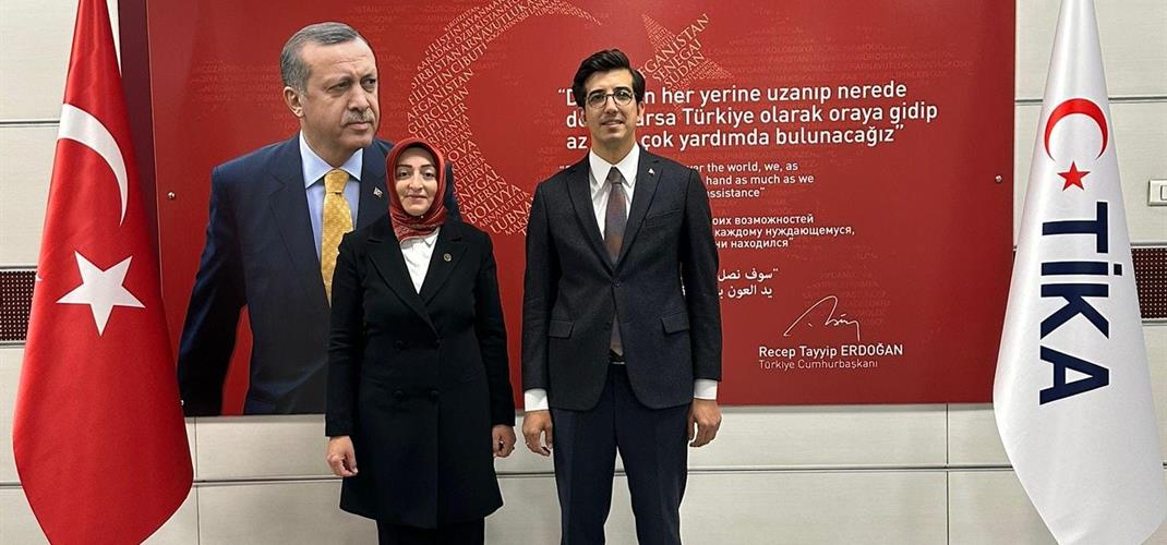 Enstütü Müdürlüğümüzden TİKA’ya ziyaret. 