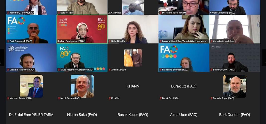 Tarla Bitkileri Merkez Araştırma Enstitüsü Müdürlüğü Uluslararası Projede Güçlü Kadrosuyla Yer Aldı