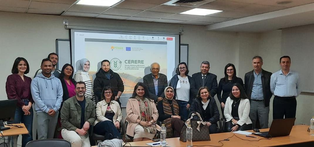 Participation in the Consortium Meeting of Our CERERE Project Supported under the PRIMA Programme