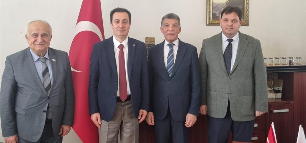 Congratulatory Visit from Dr. Kenan Yalvaç, Secretary General of the Turkish Seed Industry Association, and Noyan Avgın, Head of the Crop Production Department at TİGEM.