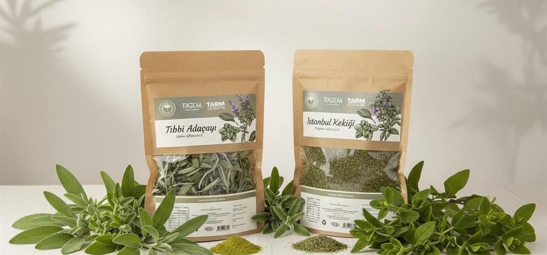 Tıbbi ve Aromatik Bitkiler Birimi’mizden Yeni Ürünler: Adaçayı & Kekik