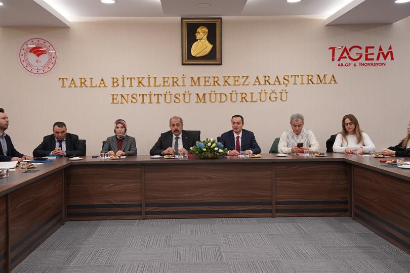 TAGEM Tarla Bitkileri Araştırmaları Daire Başkanlığı’ndan Enstitümüze Ziyaret